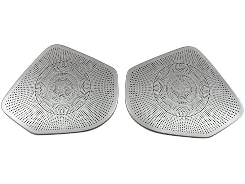 BRIGHTZ S 660 JW 5 ステンレスドアスピーカーカバー 2 PC サテンシルバー SPEAKER 130 W