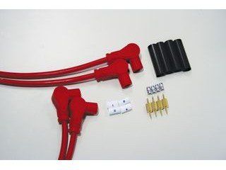 ポッシュ POSH スピードプロツインプラグコード アカ XJR 400 R 641230 04