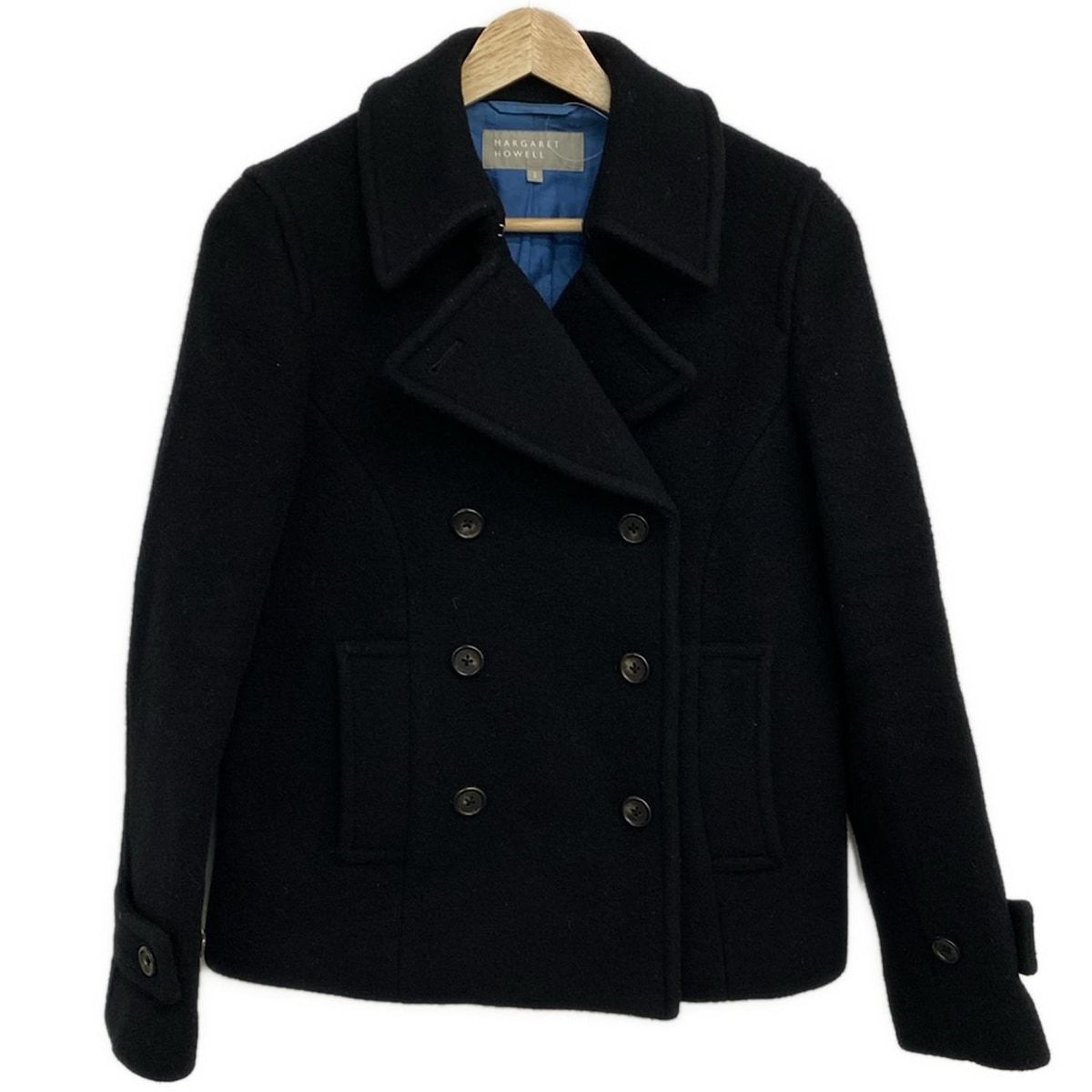 MargaretHowell マーガレットハウエル コート サイズ2 M レディース 黒 長袖 秋 冬
