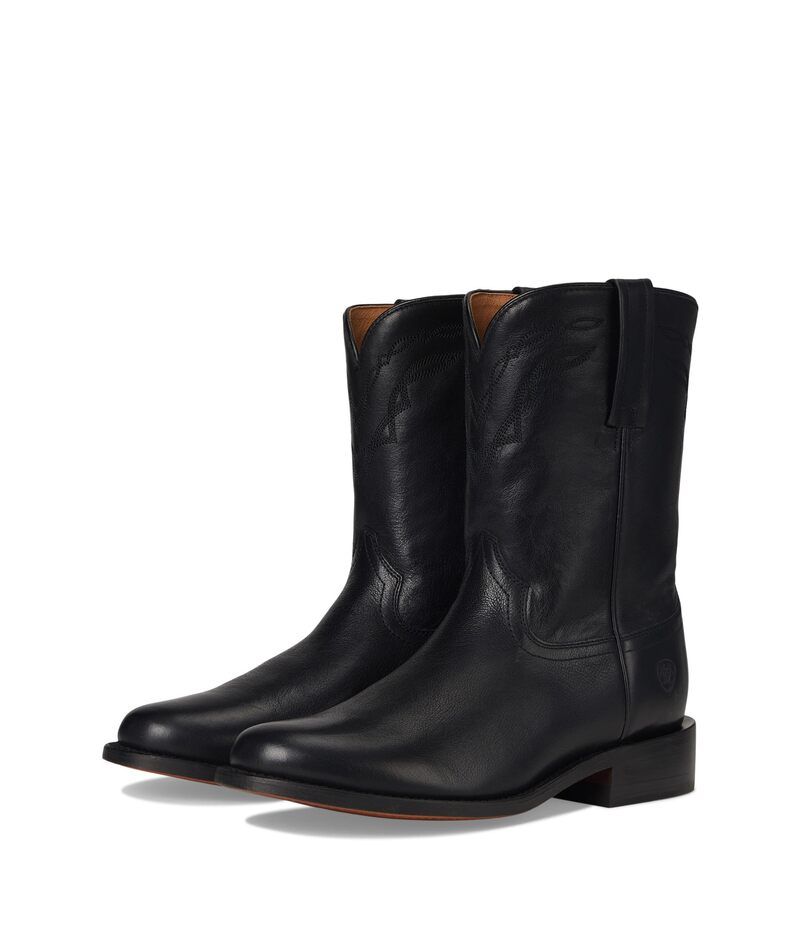 アリアト メンズ シューズ ブーツ レインブーツ ダウン Ariat Downtown Western Boots Inkwell Black ブラック