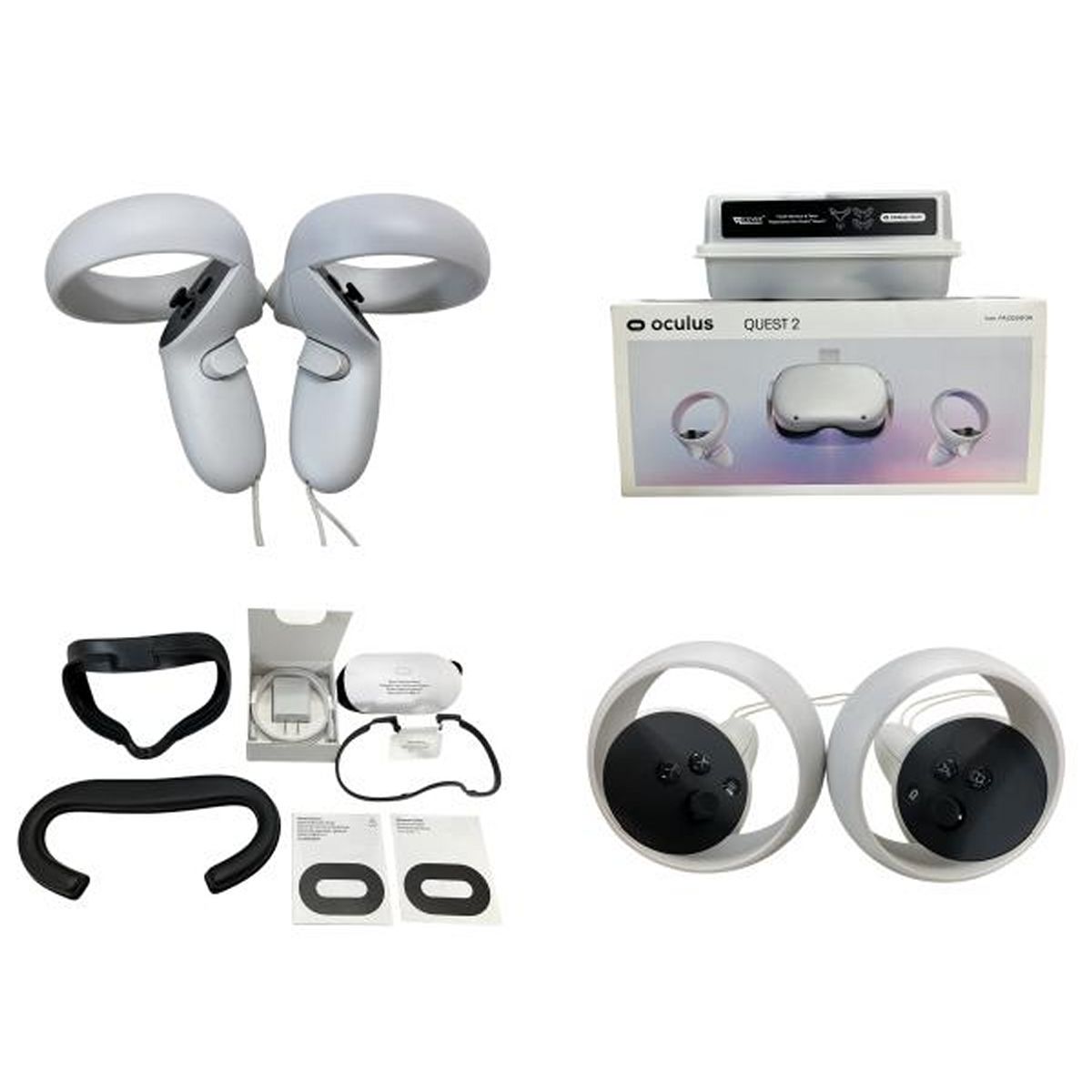 Meta oculus quest 2 KW 49 CM VRヘッドセット メタクエスト2 VRゴーグル シリコン製カバーセット