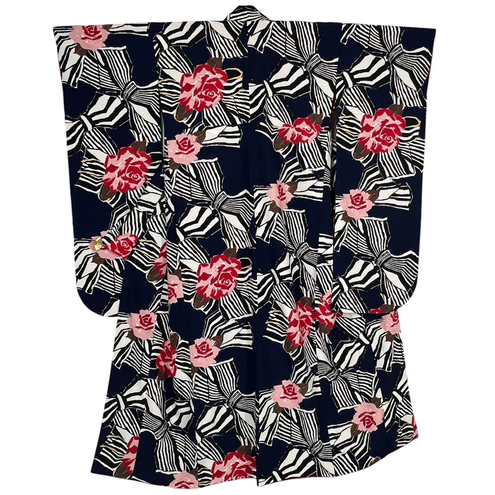 振袖フルセット 洗える着物