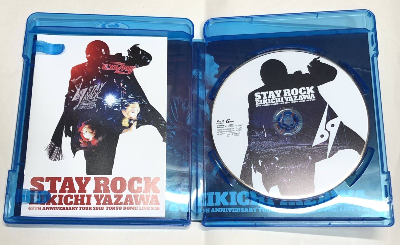 Blu-ray 矢沢永吉 STAY ROCK EIKICHI YAZAWA 69 ◇STAY ROCK EIKICHI YAZAWA 69TH ANNIVERSARY TOUR 2018 矢沢永吉 Blu