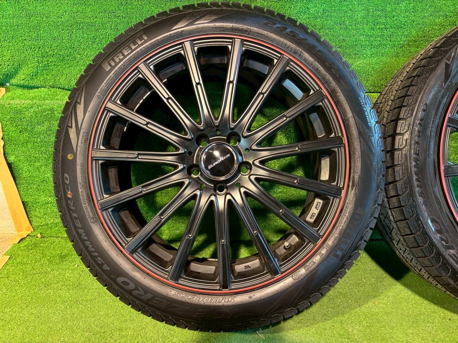 メルセデスベンツ Sクラス 222058 S 450 AMGラインプラス スタッドレスタイヤホイールセット 245 45 R 19 み