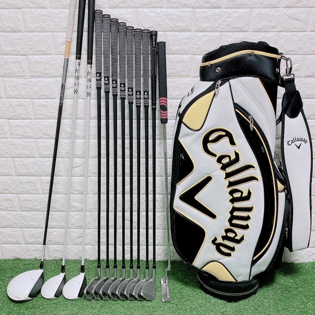 良品 テーラーメイド R11 メンズ　ゴルフ 12本　セット S 初心者 ゴルフクラブ メンズセット 初心者 テーラーメイド R11 入門 N1880