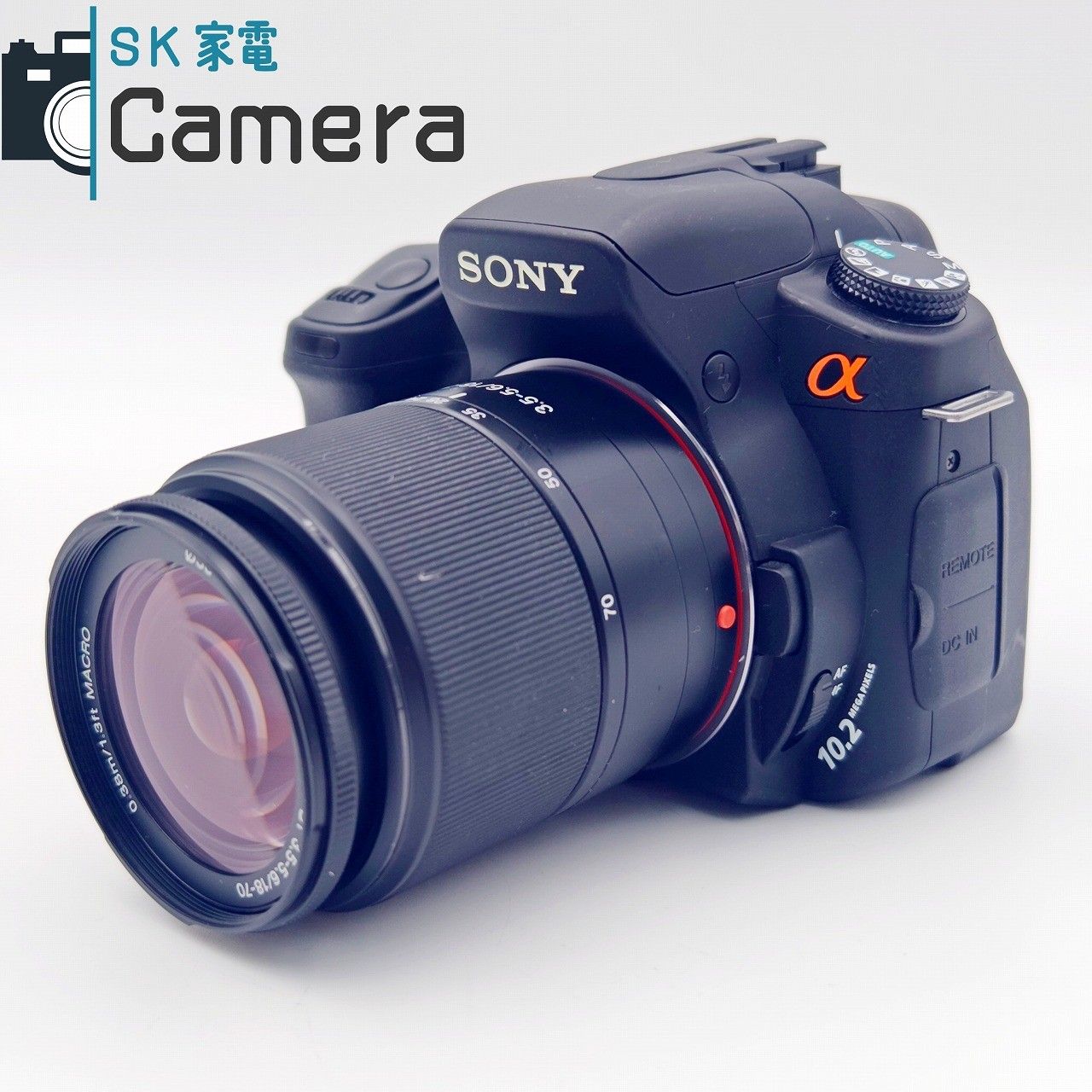 中古】 SONY α200 + DT 18-70mm F3.5-5.6 MACRO DSLR-A200 ソニー