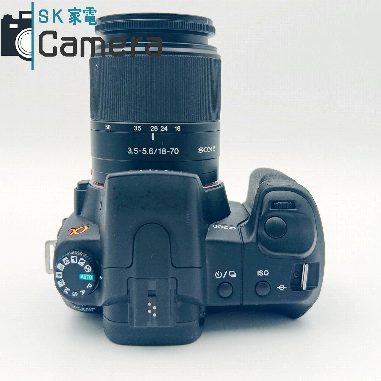 中古】 SONY α200 + DT 18-70mm F3.5-5.6 MACRO DSLR-A200 ソニー