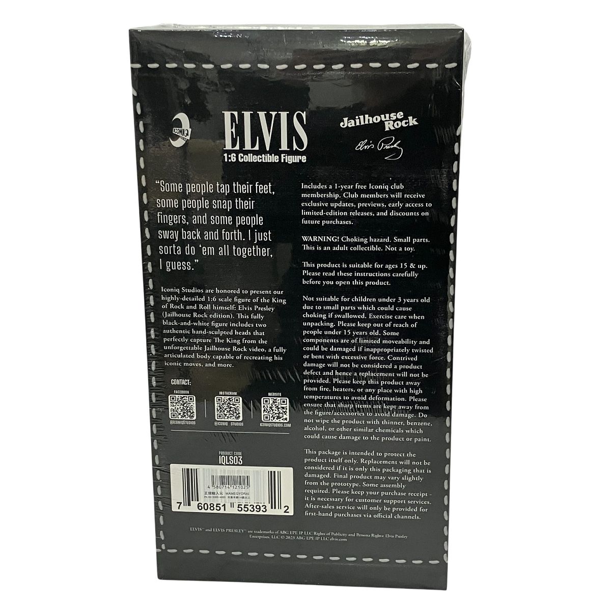 ICONIQ STUDIOS IQLS03 Elvis Presley Jailhouse Rock ver 1/6