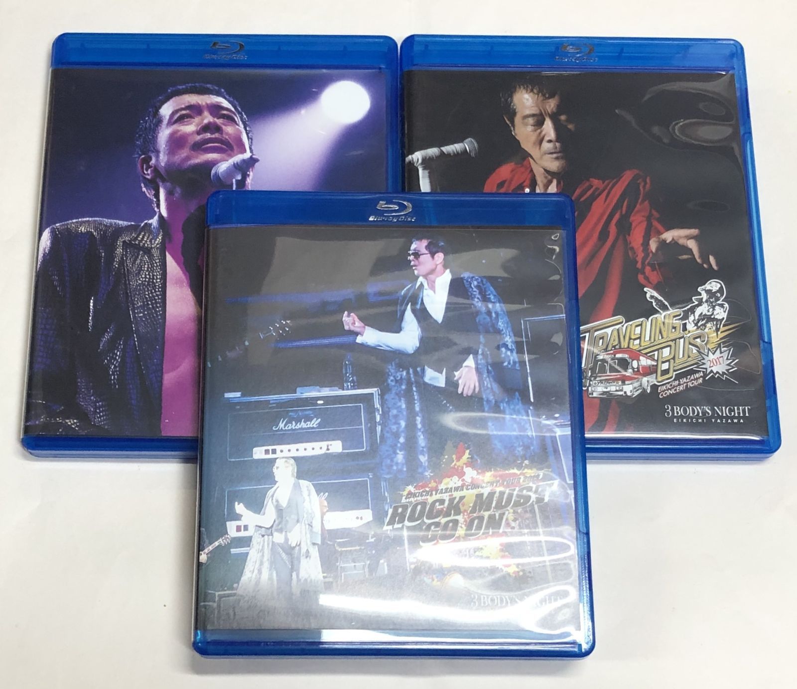 ◇3 BODY'S NIGHT 矢沢永吉 Blu-ray 3本組 - メルカリ
