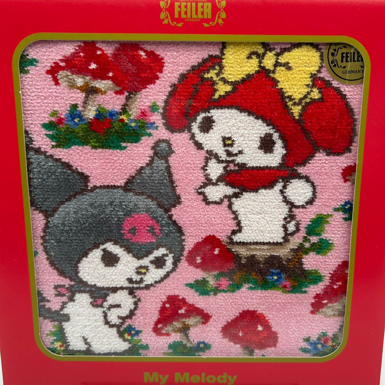 【新品未開封】フェイラー　ハンカチ　サンリオ　マイメロ　キティ　シナモ 未開封】 FEILER フェイラー ハンカチ サンリオ マイメロ クロミ