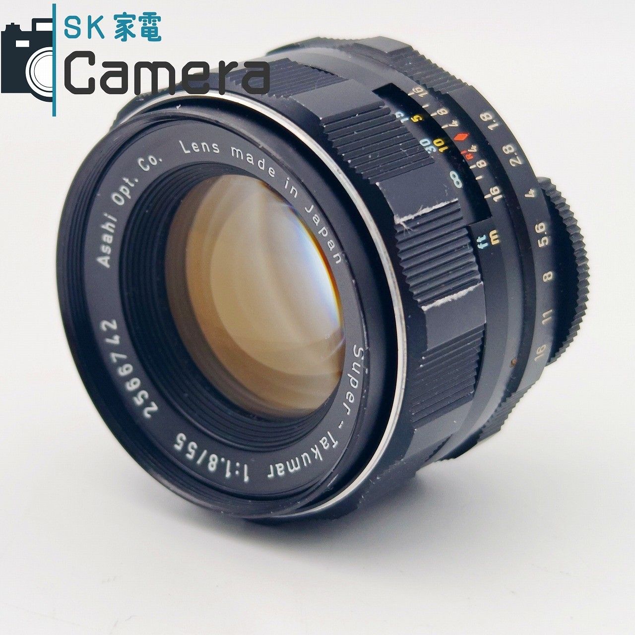 中古】 PENTAX Super-Takumar 55mm F1.8 M42 ペンタックス タクマ