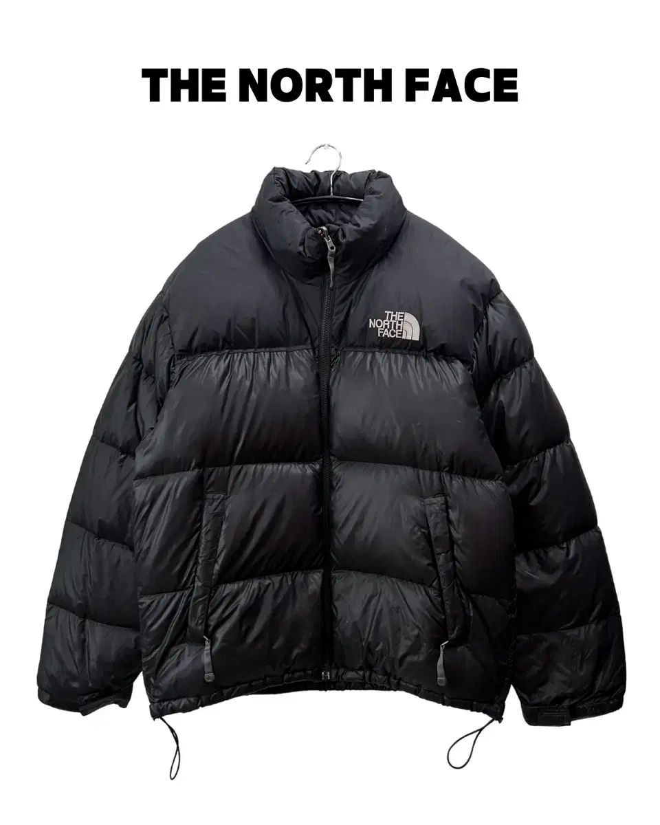 THE NORTH FACE ザノースフェイス 海外輸入版 1996 レトロ ヌプシ ダウン ジャケット ブラック