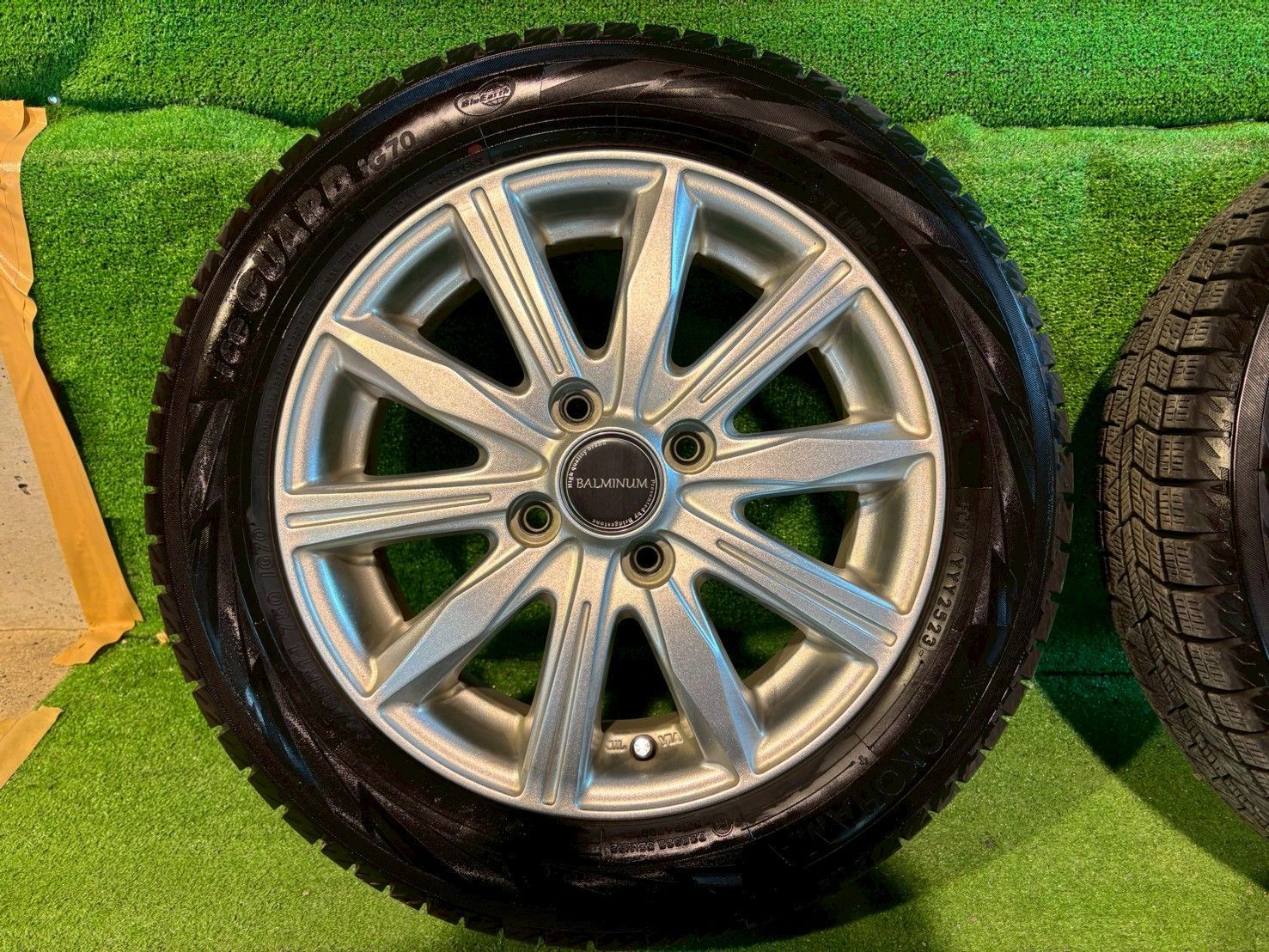 ホンダ N BOXカスタム JF 3 スタッドレスタイヤホイールセット 155 65 R 14 み