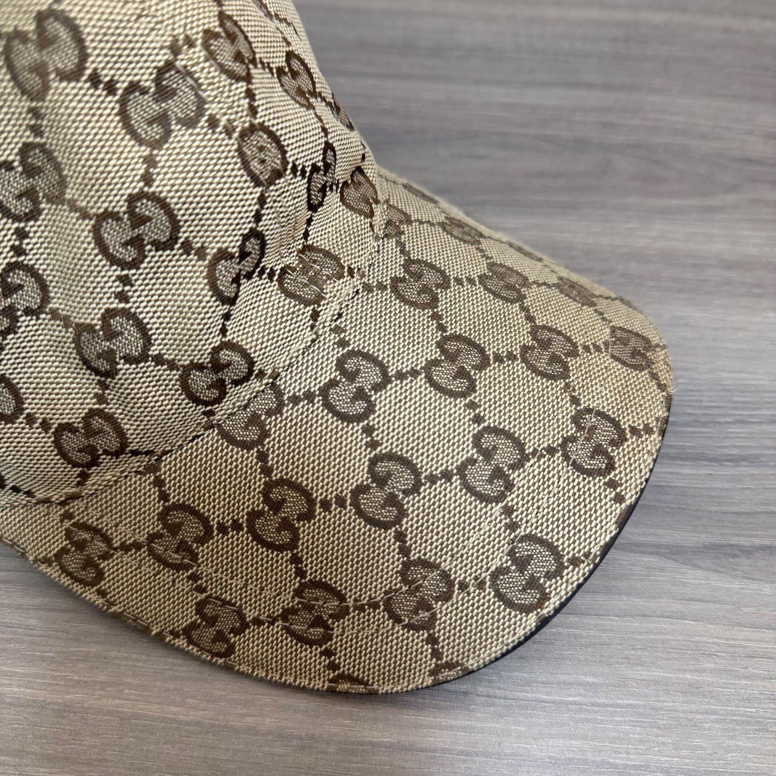 ☆【極美品】GUCCI グッチ ウェブ ストライプ付き 200035 GGキャンバス