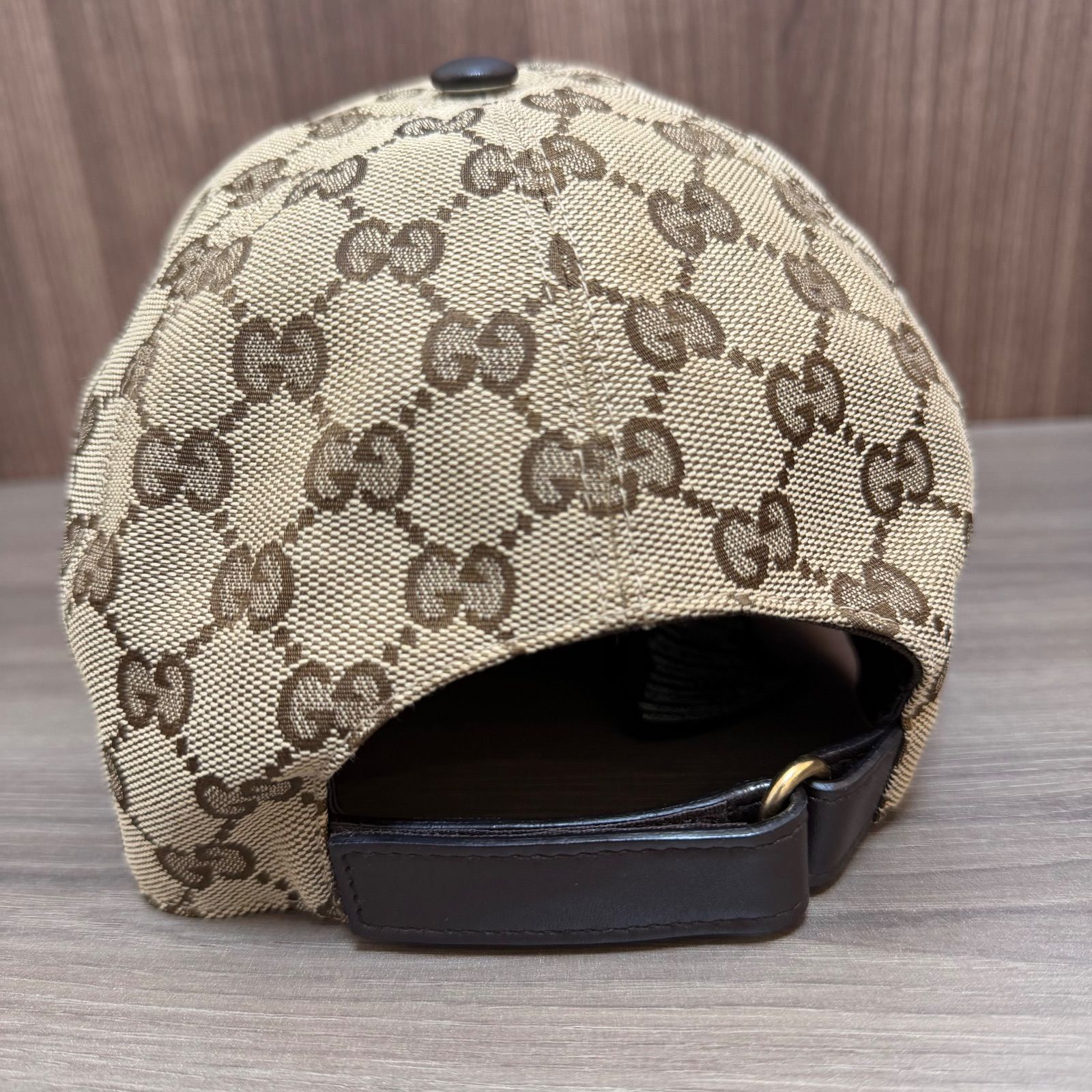 ☆【極美品】GUCCI グッチ ウェブ ストライプ付き 200035 GGキャンバス 