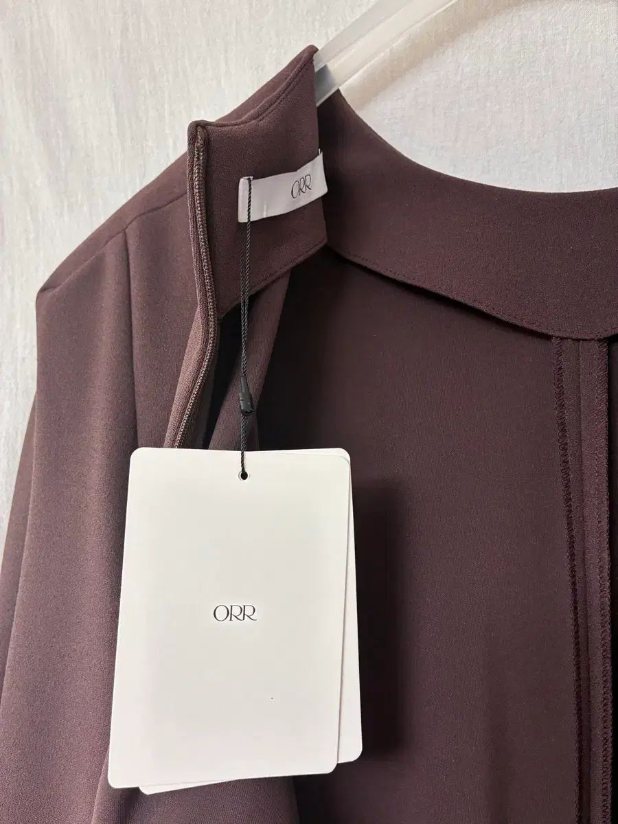 ORR オル ブラウン ロング ONE PIECE M ♥ ゲストルック 長袖 七分袖 その他