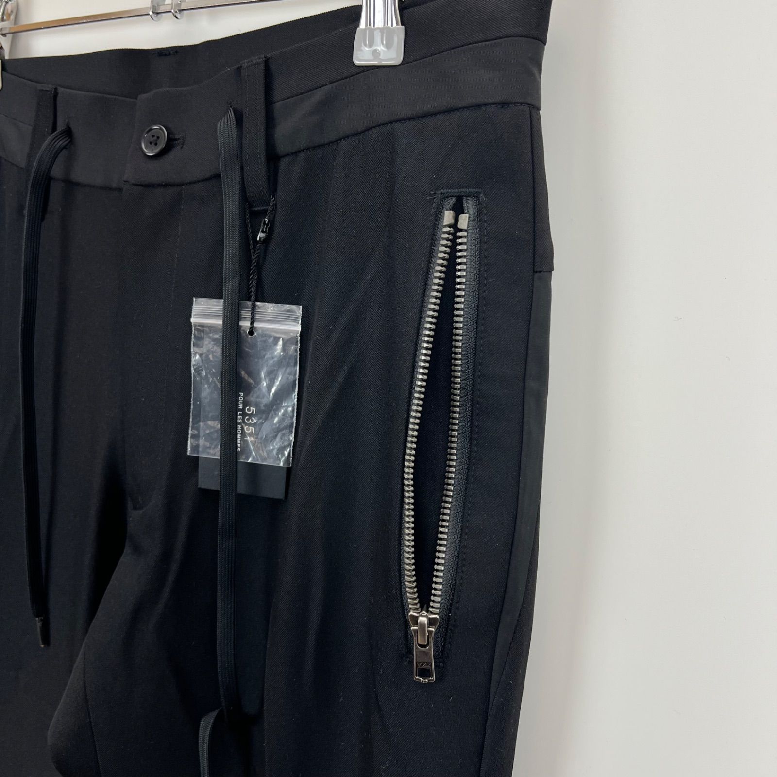 5351 POUR LES HOMMES y2k style NWT slacks flare pants 44 5351 