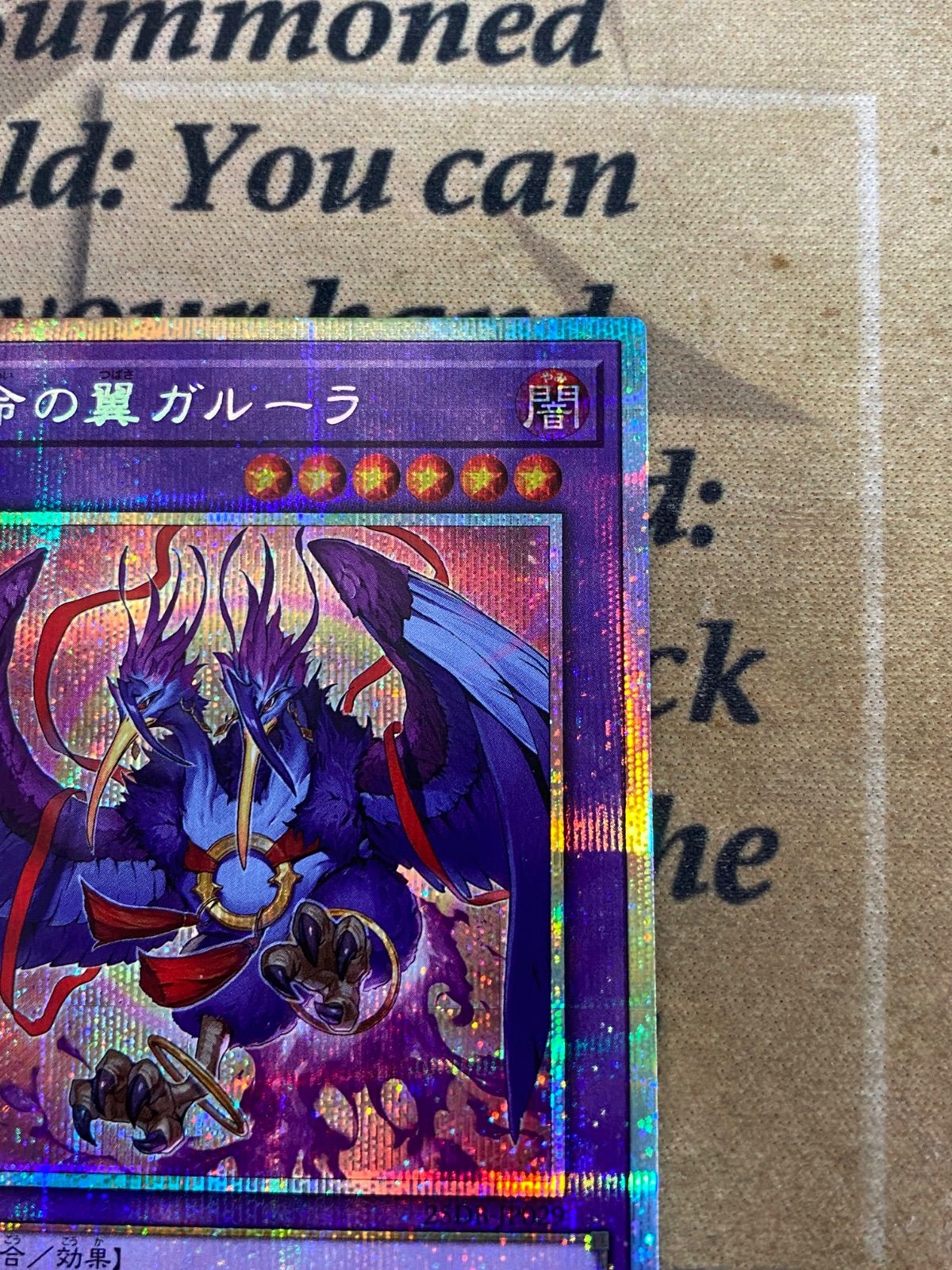 遊戯王 共命の翼ガルーラ プリズマティックシークレットレア - メルカリ