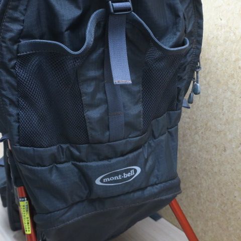 mont bell モンベル ベビーキャリア グレー