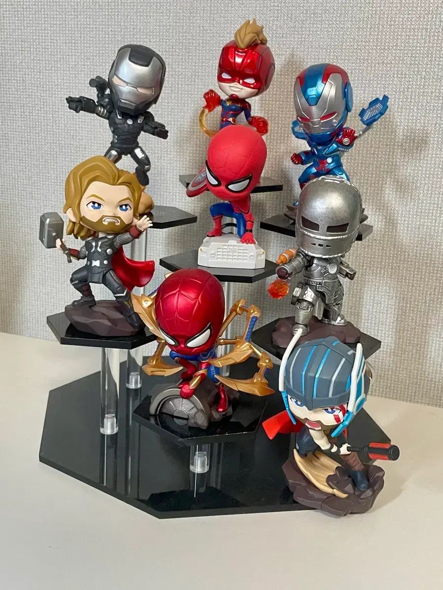 ポップマート MARVEL フィギュア 8種セット Secret Honey エディション 含む