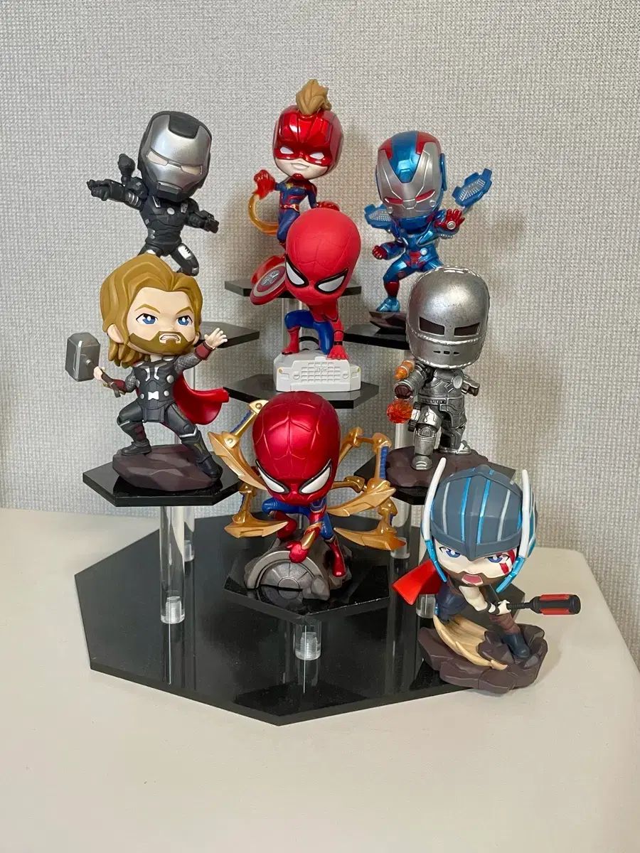 ポップマート MARVEL フィギュア 8種セット Secret Honey エディション 含む