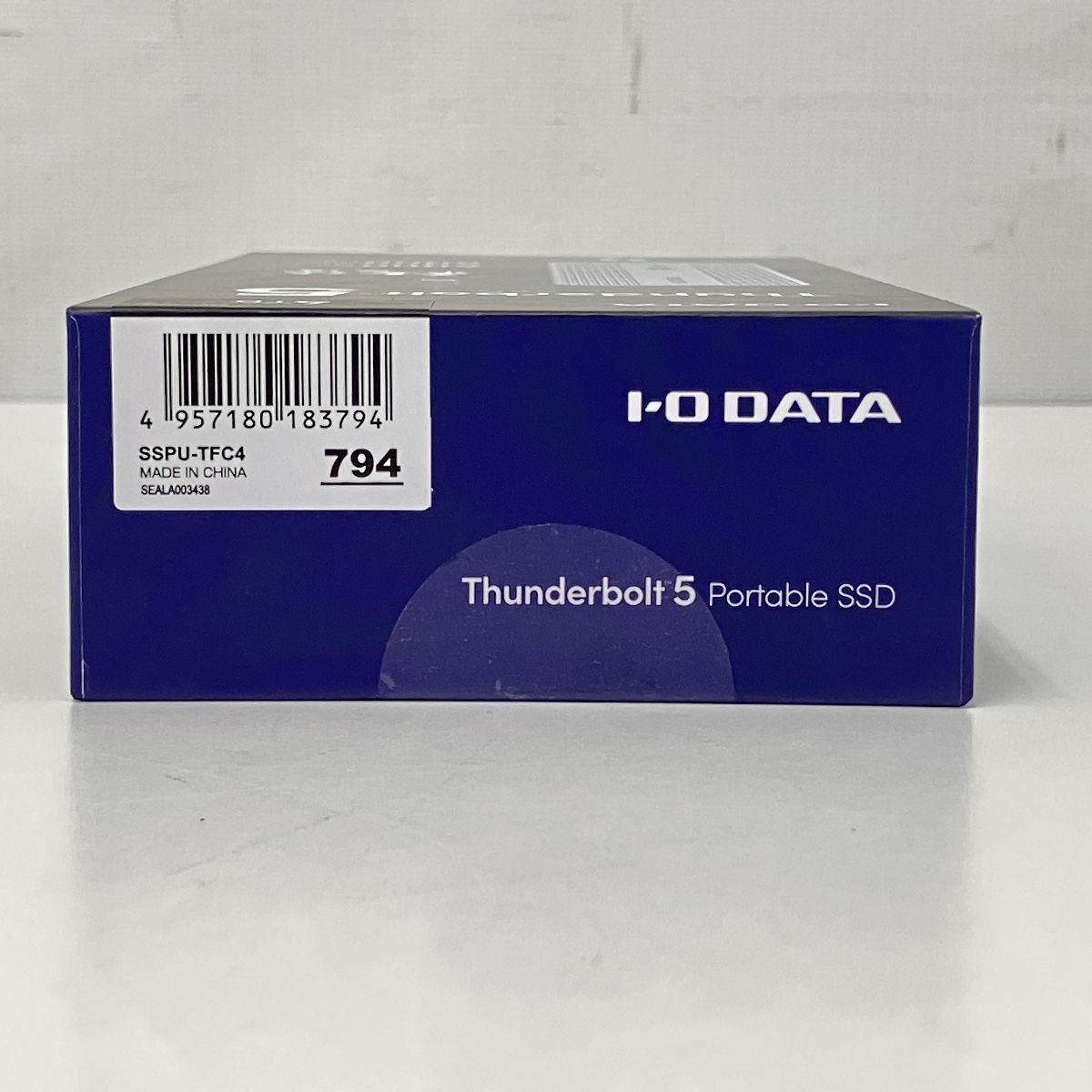 未開封新品未使用 I-O DATA Thunderbolt 5 4TB SSD IODATA SSD 4TB