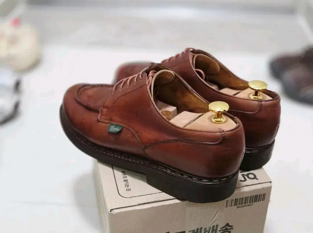  パラブーツ シャンボード マロン UK 8 ローファー ブーツ 革靴