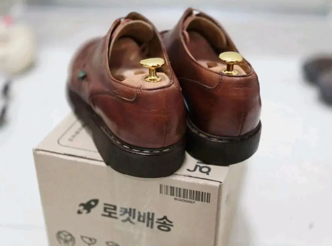 マロン パラブーツ シャンボード マロン UK8 - メルカリ