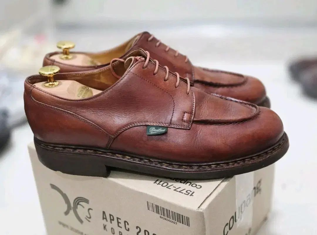 マロン パラブーツ シャンボード マロン UK8 - メルカリ