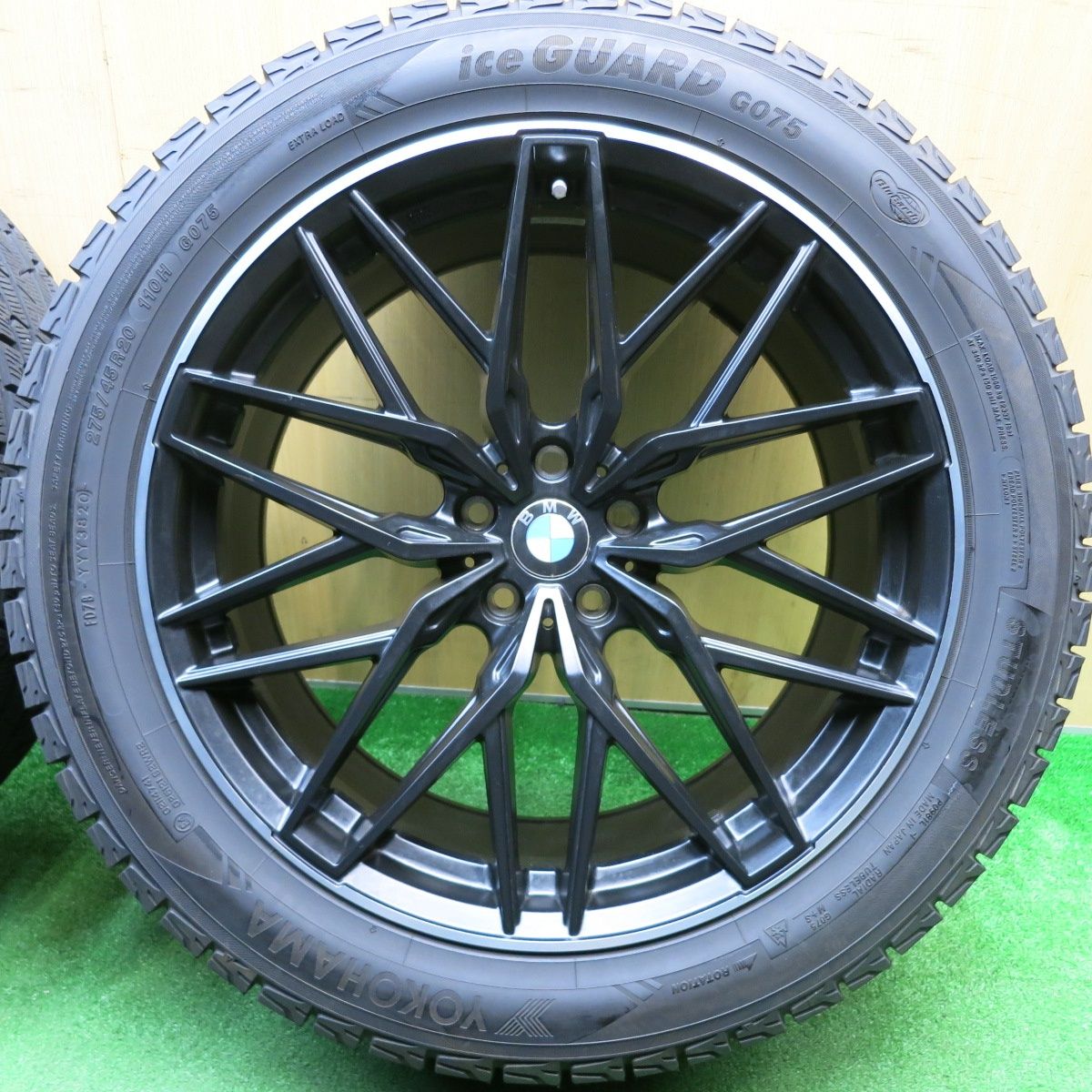 バリ溝 9 5分以上 BMW X 5 G 05 7 07 nurburg MTX 275 45 R 20 スタッドレス ヨコハマ アイスガード 075 ユーロバーン ニュルブルグ 20インチ PCD 112 H ス