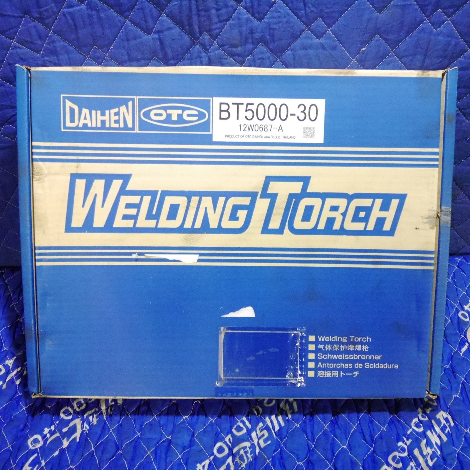♥ DAIHEN OTC ダイヘン 半自動 用 溶接 トーチ BT 5000 30 12 W 0730 A WELDING TORCH