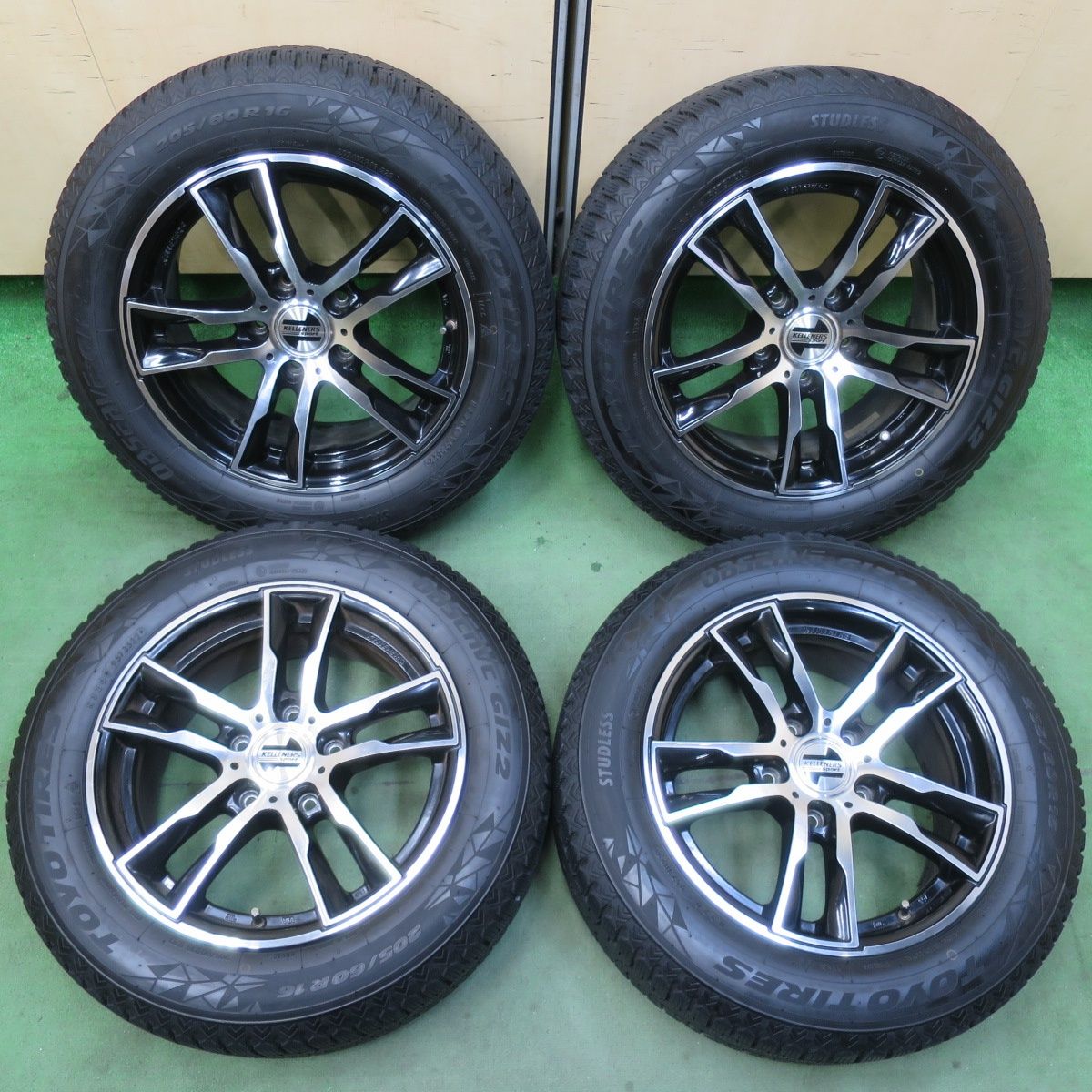 バリ溝!22年!9分☆BMW 等 KELLENERS Sport 205/60R16 バリ溝!22年!9分☆BMW 等 KELLENERS Sport 205/60R16