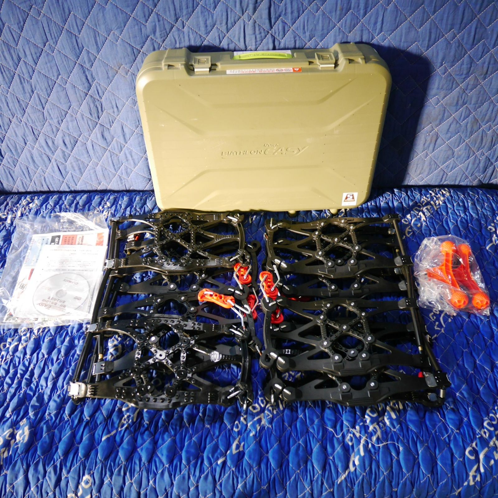 ♥ CARMATE QUICK EASY 非金属 タイヤ チェーン QE 5 165 65 R 15 175 14 185 55 等