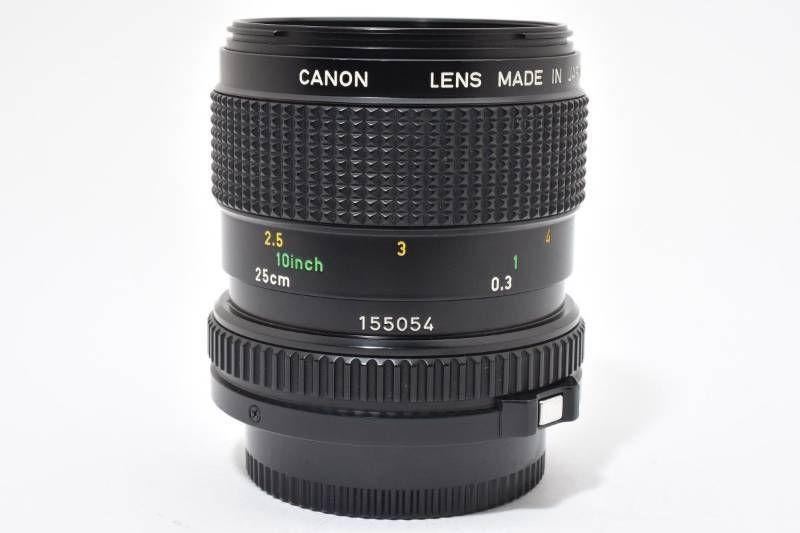 実用光学美品】Canon キャノン new FD 50mm 3.5 MACRO MFレンズ #3966