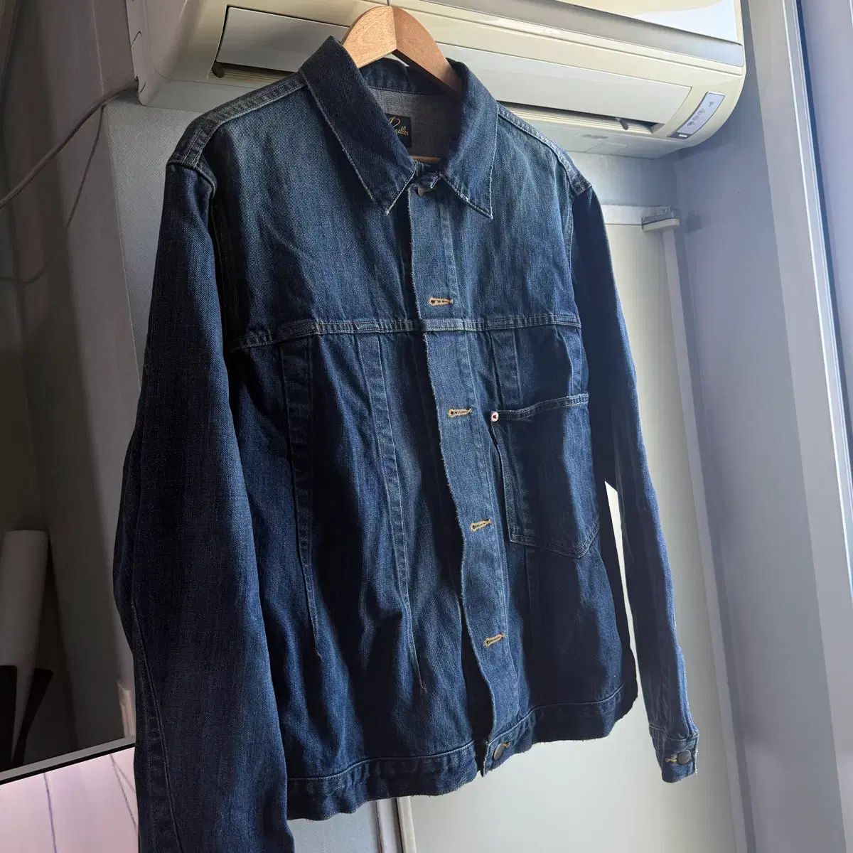 NEEDLES デニムジャケット ダートジーン XL