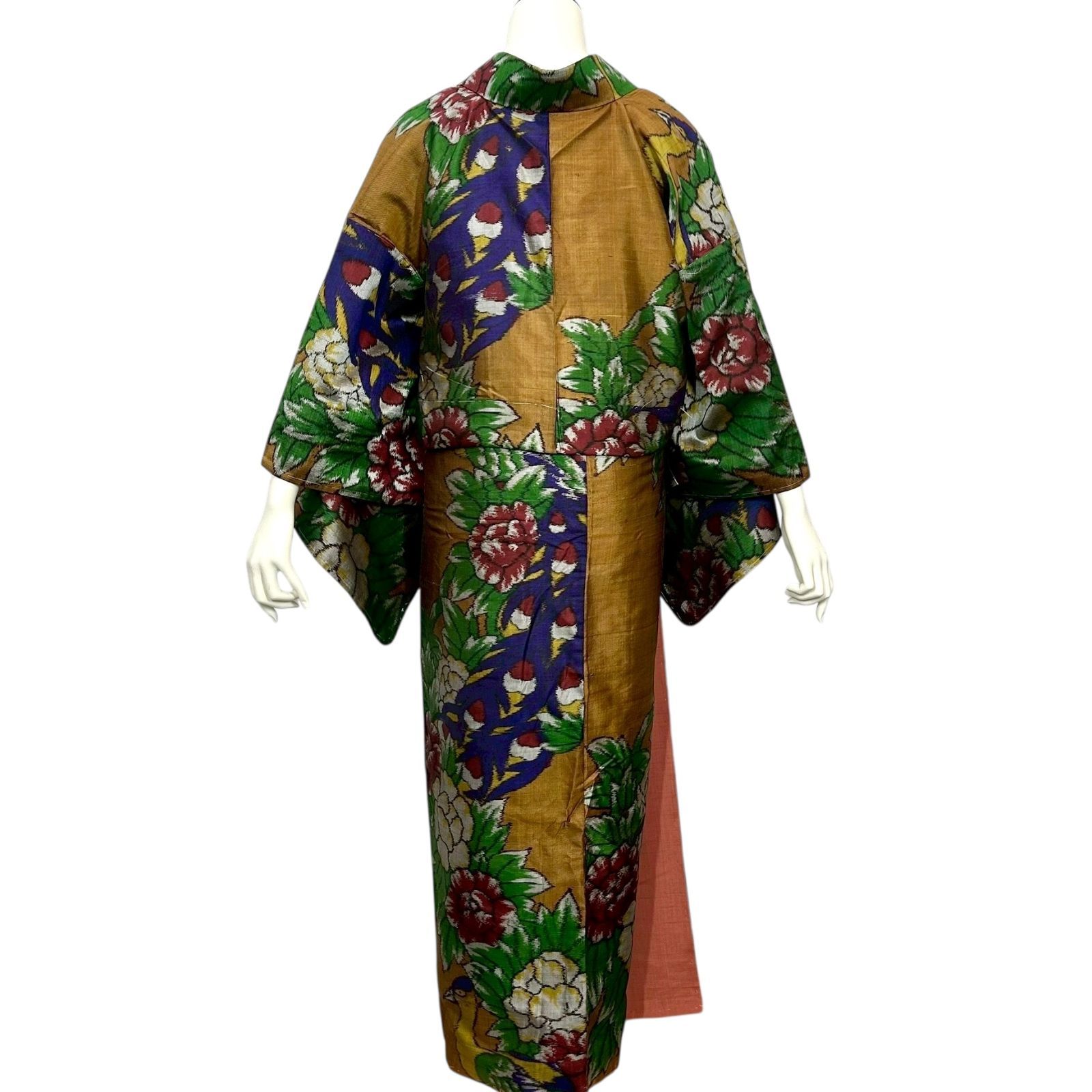 正絹 レトロ着物