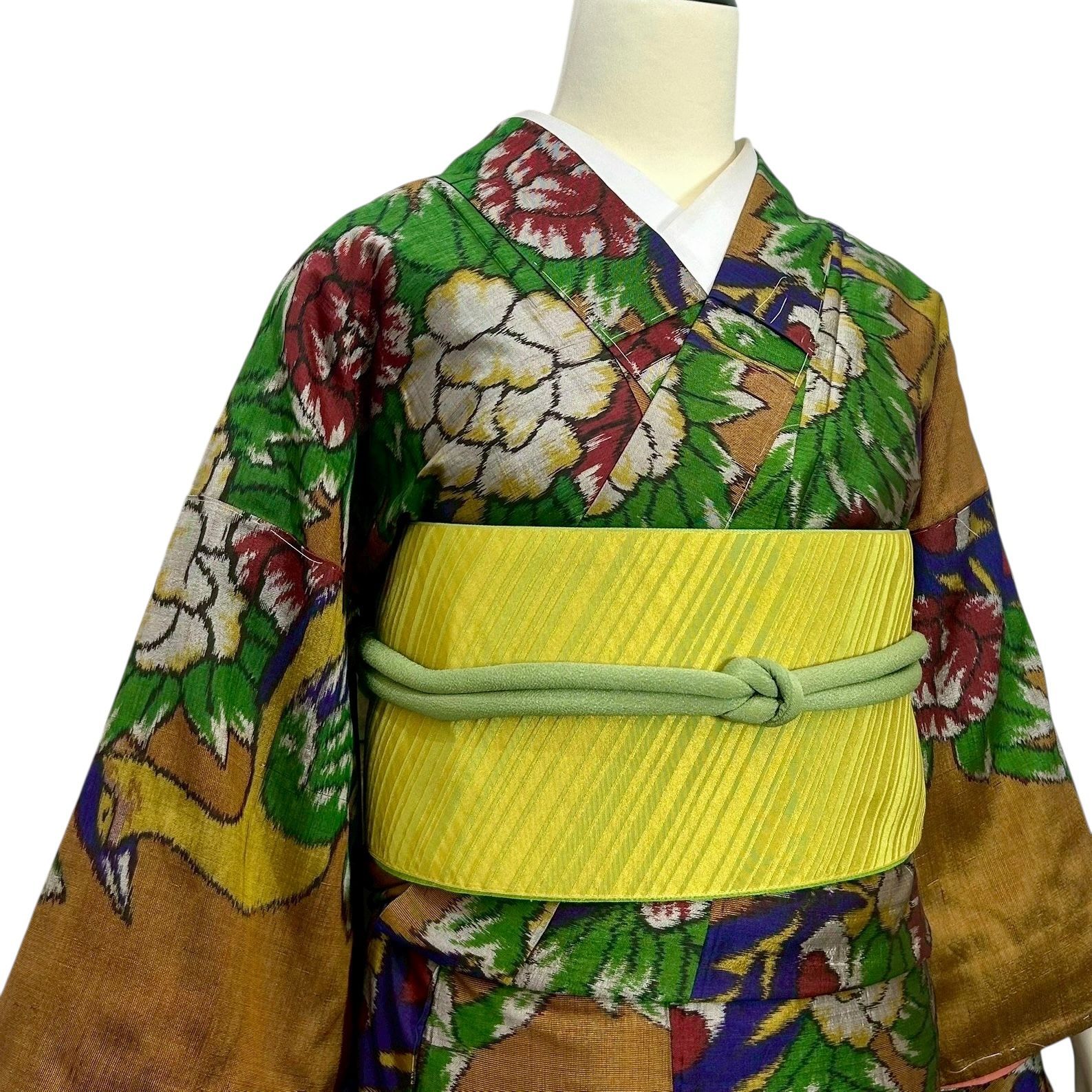 セミアンティーク着物