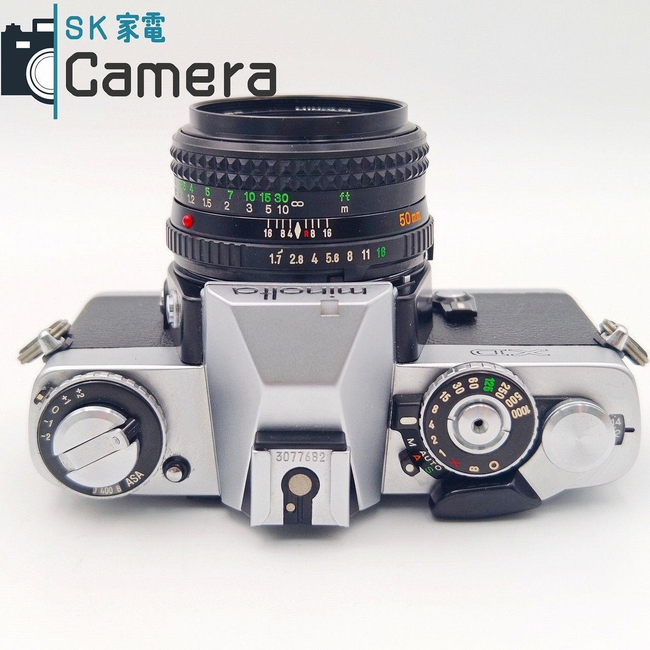 中古】 MINOLTA XD + MD ROKKOR 50mm F1.7 ミノルタ 訳あり - メルカリ