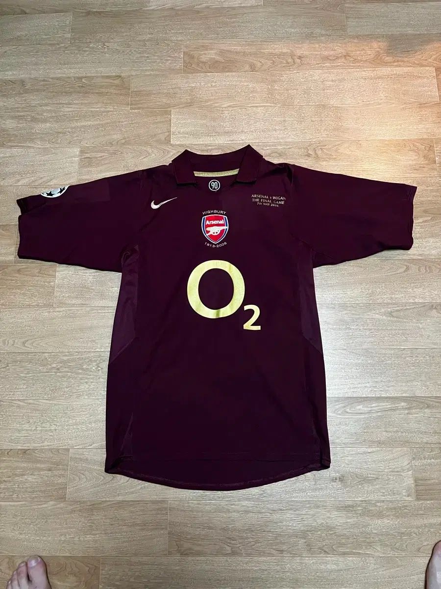 アーセナル ハイベリー アンリ sサイズ アーセナル05-06Arsenal14番