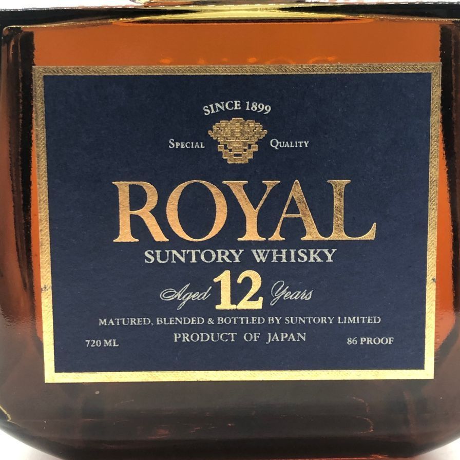 東京都限定◇サントリー ローヤル プレミアム 12年 ブルーラベル【O2