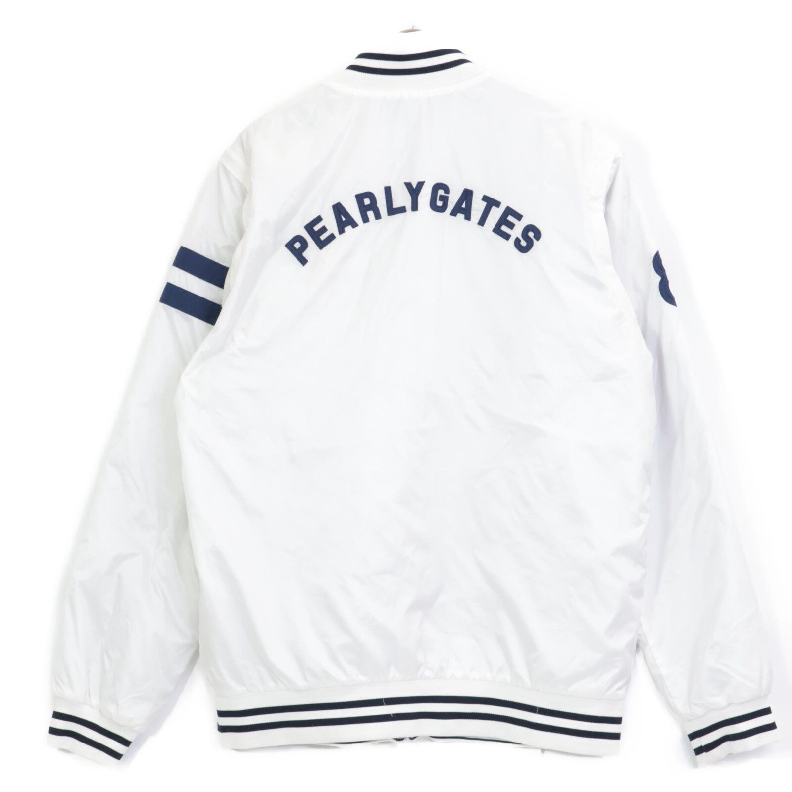 PEARLYGATES パーリーゲイツ 19年 ﾎﾜｲﾄﾈｲﾋﾞｰ PERTEX 2WAY ﾘﾊﾞｰｼﾌﾞﾙ