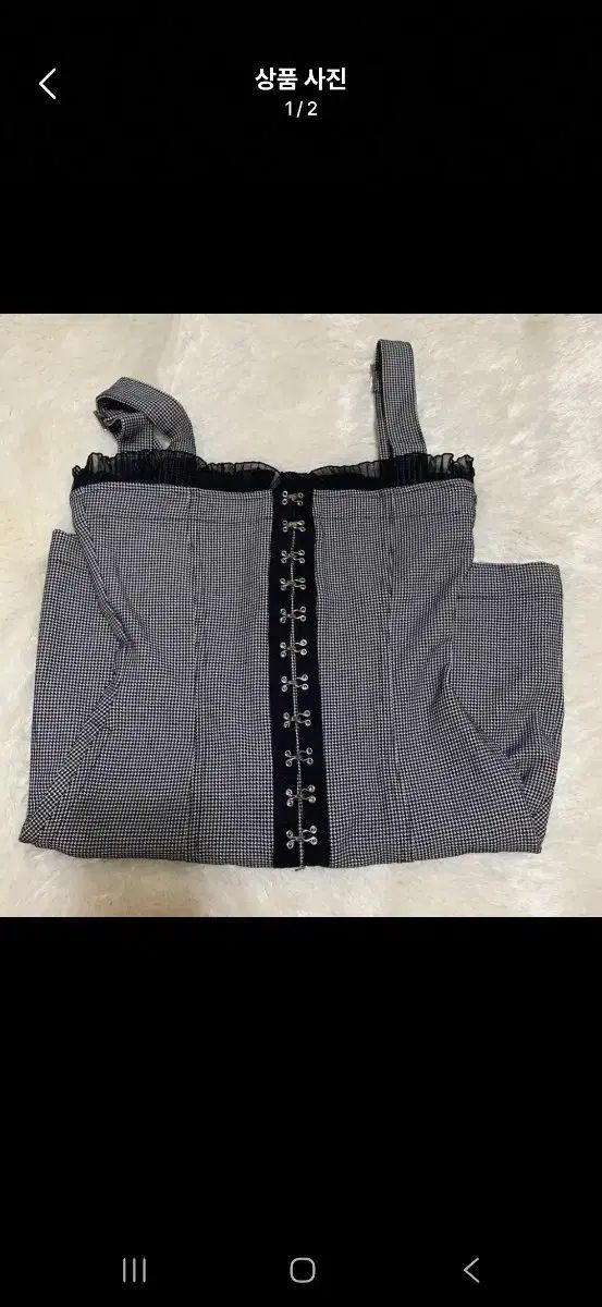 BLACKPINKジス着用 PAIN OR PLEASURE ペインオアプレジャー デニム ONE PIECE