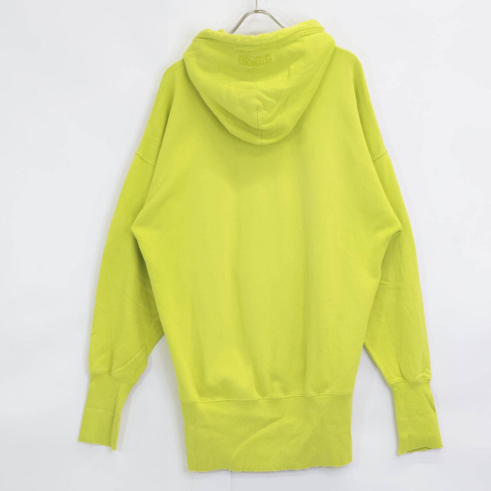 VETEMENTS ヴェトモン USS197010 19SS ﾗｲﾄｸﾞﾘｰﾝ ｶｰﾄｩｰﾝﾌﾟﾘﾝﾄｽｳｪｯﾄﾌﾟﾙ 