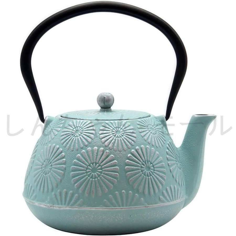 鉄器 焼鉄瓶 茶道道具 急須 鉄製 1200ml 茶こし付きティーセット 直火