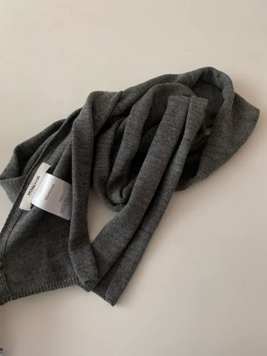 ウール monoha マフラー