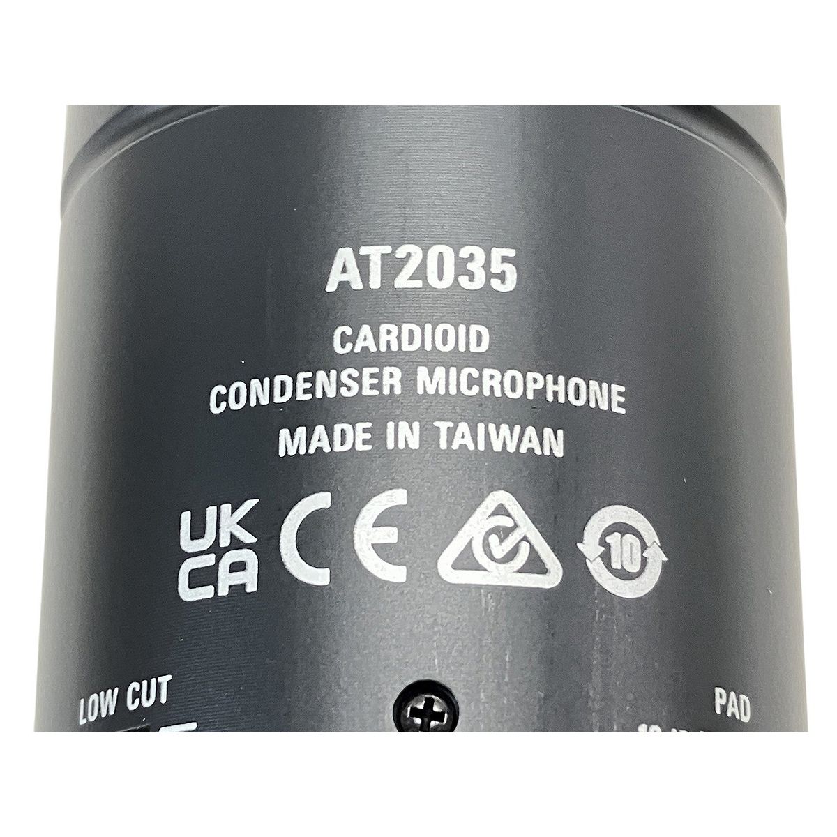 audio-technica AT2035 コンデンサーマイク ポップフィルター アーム