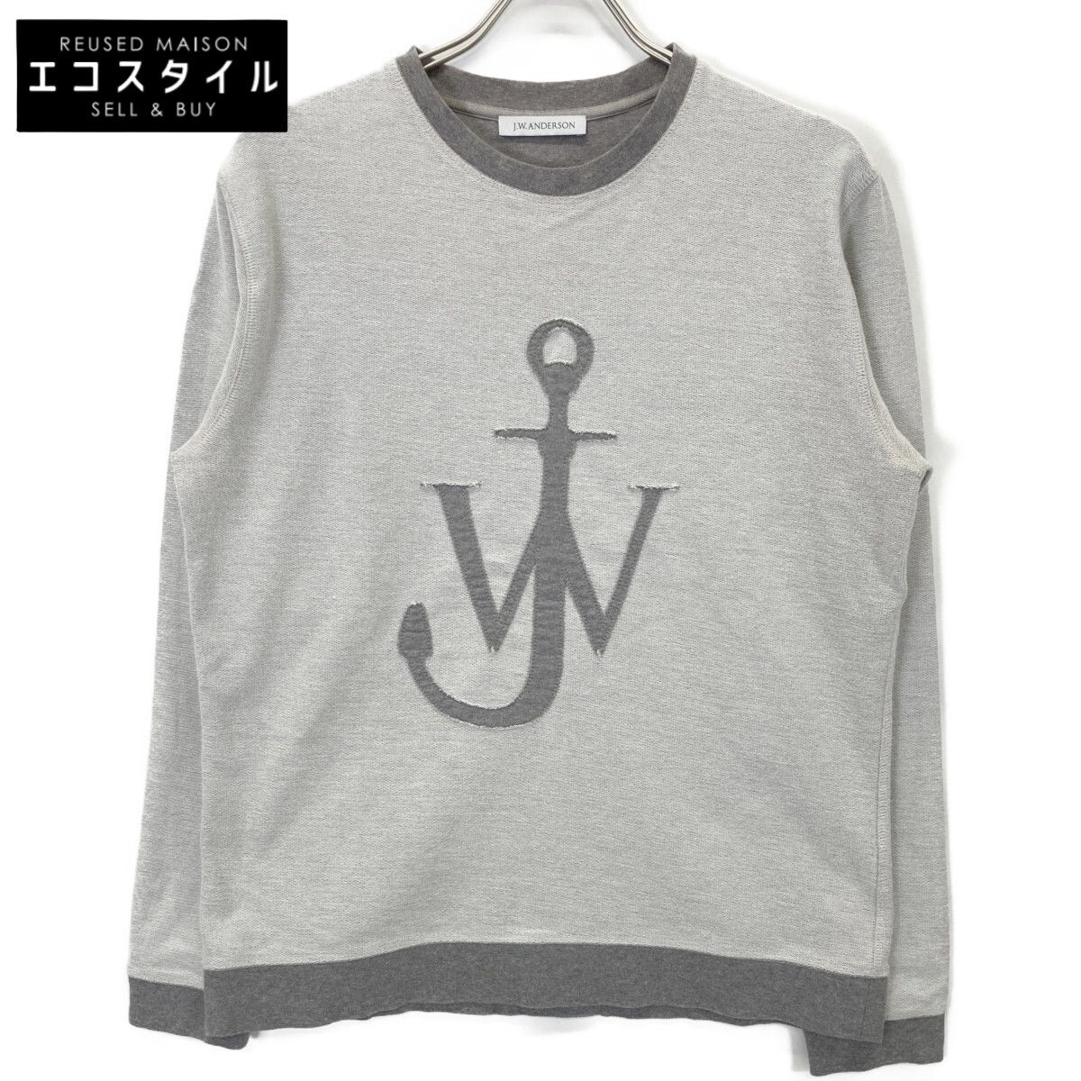 J W Anderson ジェイ ダブリュー アンダーソン ｸﾞﾚｰ ﾛｺﾞﾌﾟﾙｵｰﾊﾞｰｽｳｪｯﾄ M