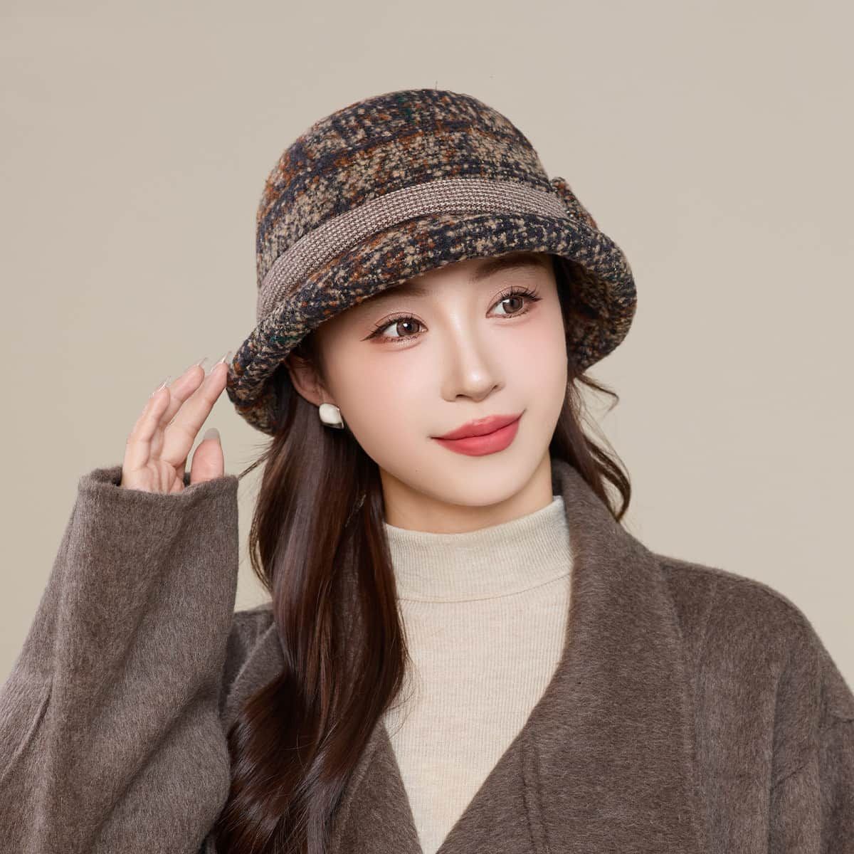 秋冬 冬帽子