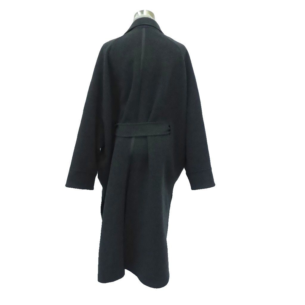 着用2回のみ美品スタニングルアーSTUNNING LUREロングコートベルト付き STUNNING LURE - STUNNING LURE ウールカシミヤロングコートの通販 by