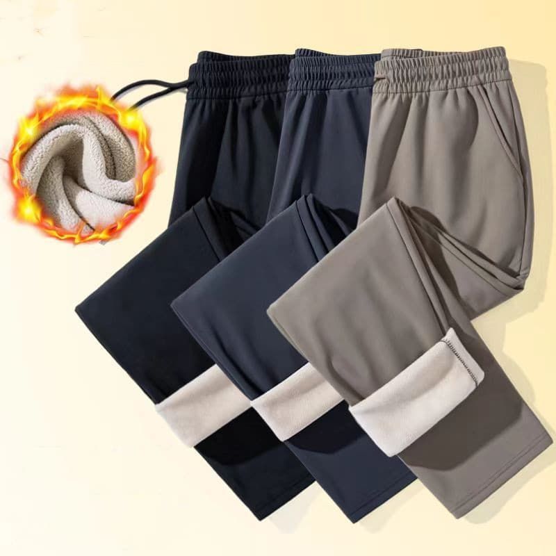 防寒パンツ 裏起毛 即 OKイージーパンツ ストレート ロングパンツ メンズ レディース カジュアルパンツ 裏起毛パンツ ゴルフパンツ 男女兼用 ズボン 速乾 防汚 撥水 撥油 静電気抑制 毛玉抑制 防naisi 01 kuzi